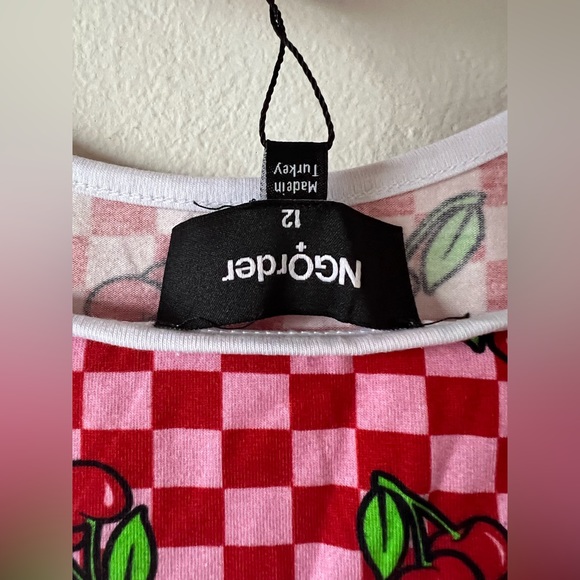 Cherry Dolls Kill Mini Bodycon Dress Size: 12 - Picture 5 of 5